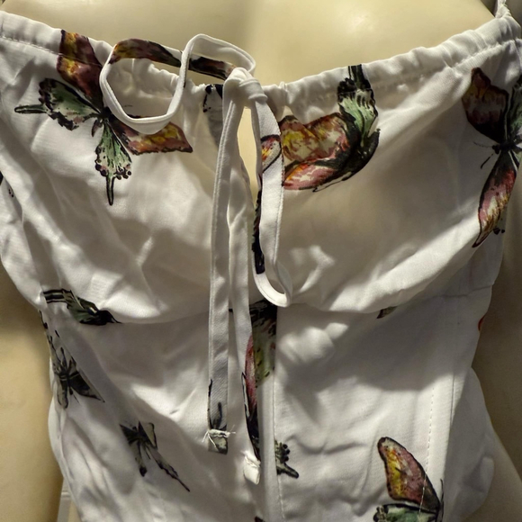 Women's Mixed Threads Crop Top XL - Picture 5 of 7